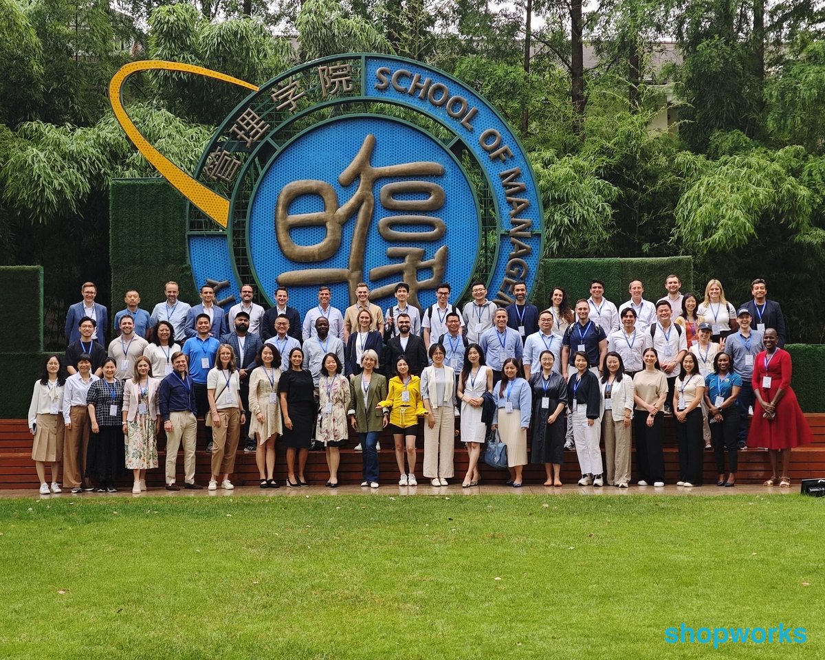shop_works's tweet photo. Global Network Advanced Management week, where Alex had the privilege of attending and completing the “Innovative China” course at Fudan University in #Shanghai.

Congratulations Alex!

https://t.co/G3kgDfs2Ke  
#FudanUniversity  #CulturalImmersion #shopworks #makingshopswork https://t.co/v3lrTnAaZ0