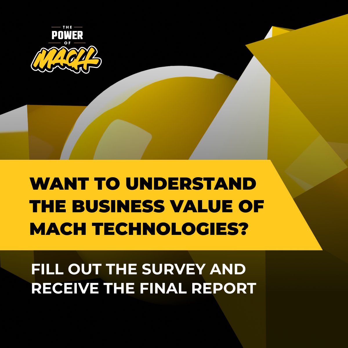 We are delighted to once again be supporting The Business Value of MACH Technologies Report coming later this year. But, the groundwork starts today, with your help! If you are a retail end-user of MACH Technologies please fill out the short survey: hubs.ly/Q02GxtNv0