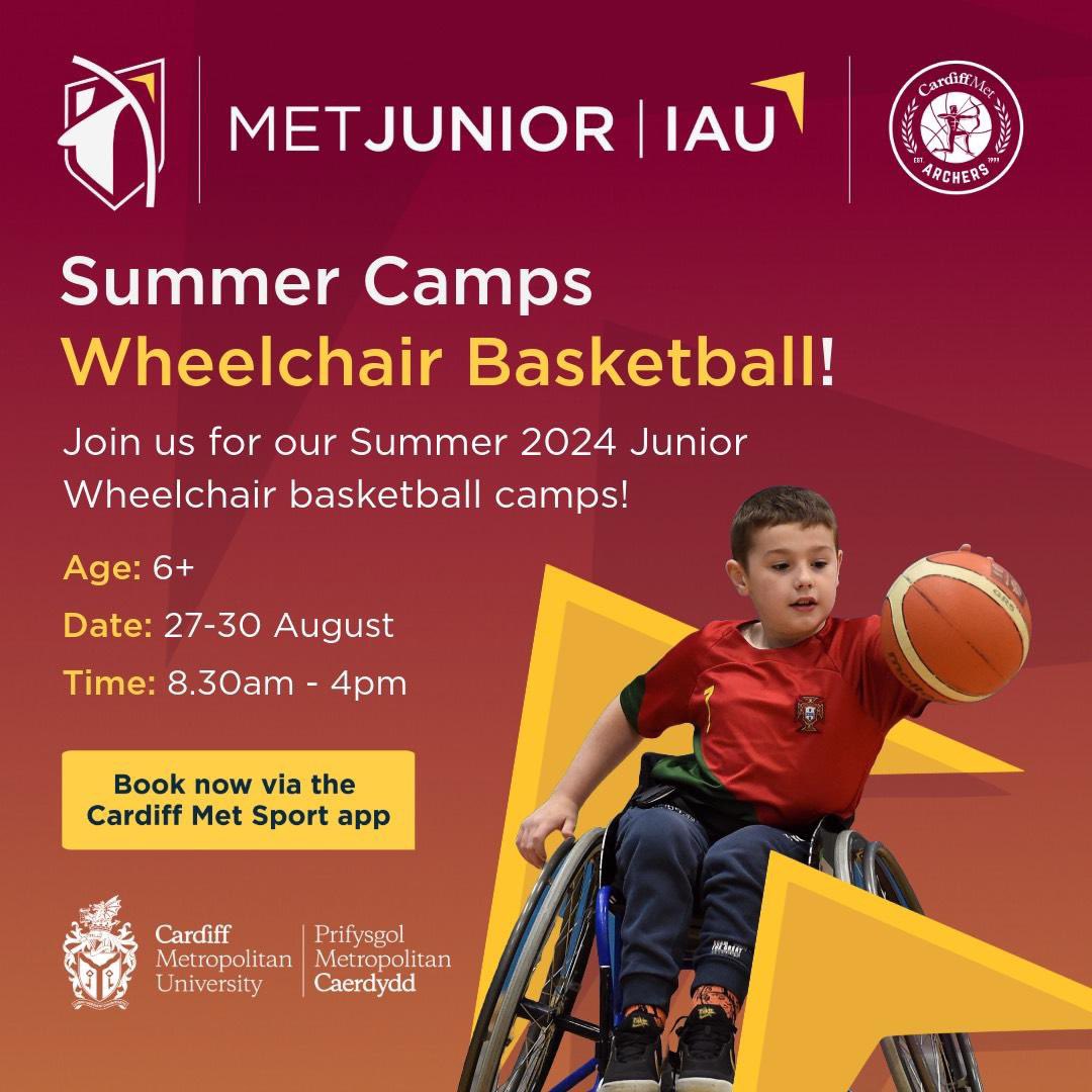 ☀️Summer Camps☀️

Come and join the summer fun 😎

📆August 19th-23rd &amp; August 27th-30th
⏰8:30am-4pm

Book your spot via the Cardiff Met Sport App

#ArcherFamily25