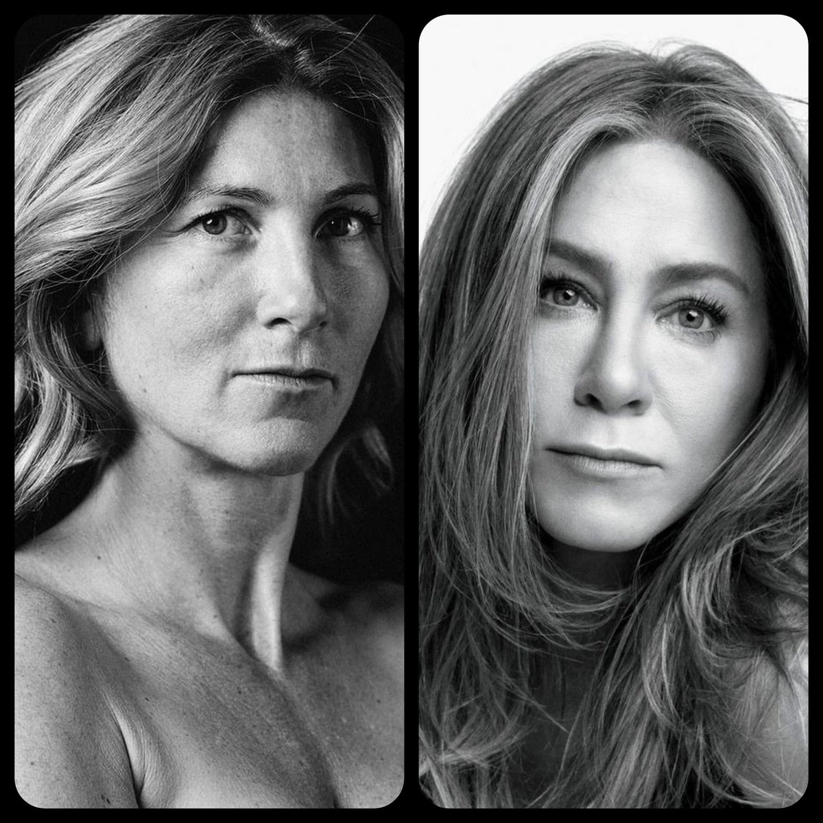 #HouseOfTheDragon sabía que tenían un parecido extraordinario. 
Eve Best// Jennifer Aniston 😱