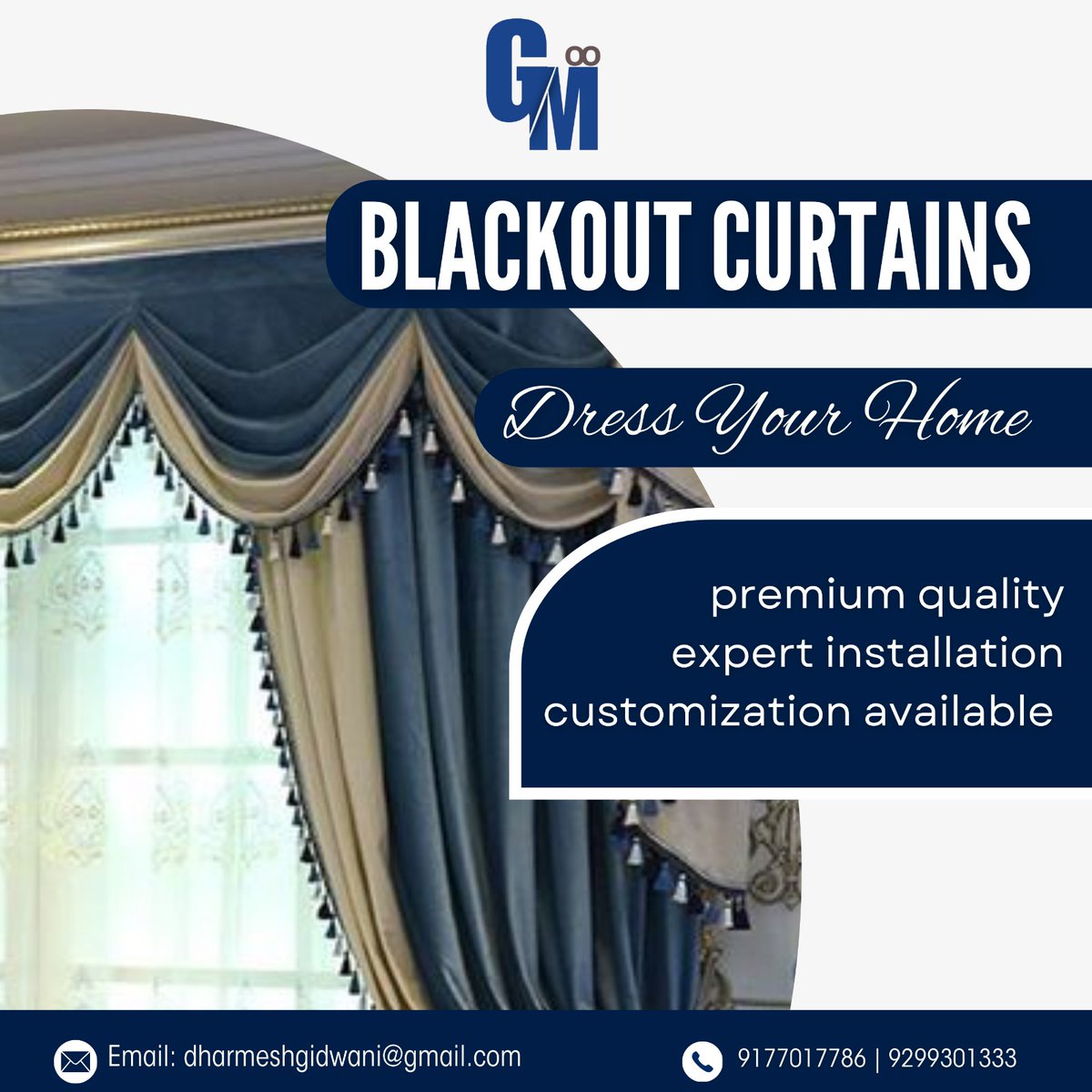 Gr8_Int_Design's tweet image. 🌟 Elevate Your Home with GM8 Interiors and Exteriors! 🏡✨

#GM8InteriorsAndExteriors #BlackoutCurtains #LuxuryHomeDecor #InteriorDesign #HomeTransformation #PremiumQuality #ExpertInstallation #CustomizedCurtains #HomeStyling #HomeImprovement #ElegantSpaces #InteriorInspiration