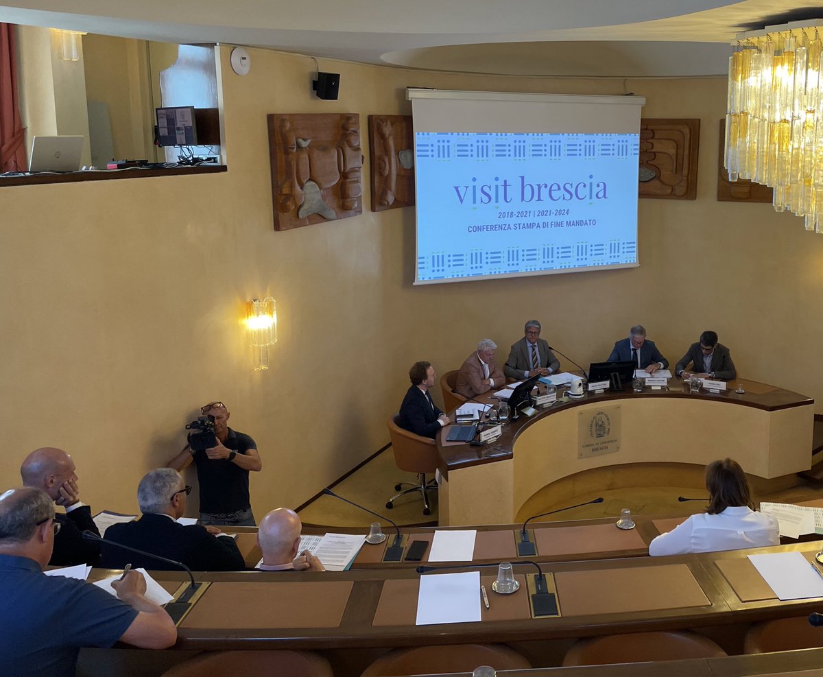 Conferenza Stampa #visitbrescia 
di fine mandato: bilancio e risultati del turismo bresciano dal 2018 al 2024