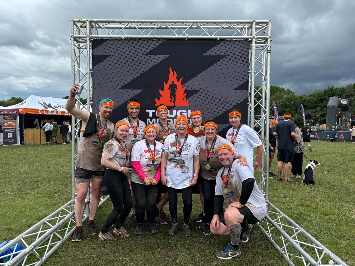This past weekend, our incredible team at Tania Brown took on the ultimate challenge at <a href="/ToughMudder/">Tough Mudder</a>  in aid of <a href="/DayOneTrauma/">Day One Trauma Support</a>

If you would still like to donate, follow the link below:
ow.ly/WRTx50SBglc

#ToughMudder 🦾