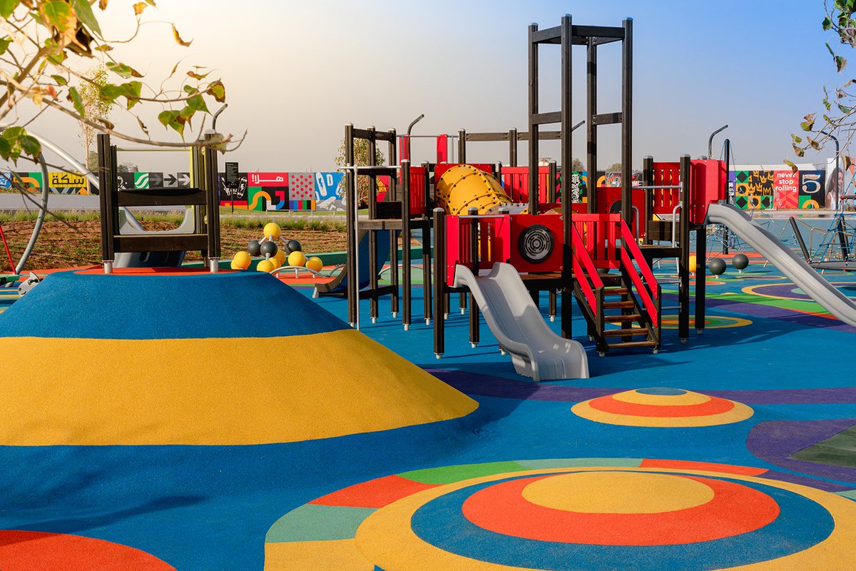RosehillTPV's tweet photo. [1/4]Rosehill TPV® is a premium surfacing solution trusted worldwide for enhancing safety and creating secure environments for children and families. This high-quality solution uplifts local communities by providing durable and vibrant surfaces for playgrounds and play areas. https://t.co/JtXqUJ9cAW