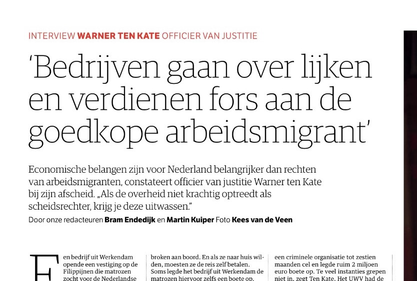 Handhaven rechten arbeidsmigrant zou economisch belang schaden. Dit is verkeerd begrepen economie. Bedrijven die mensen uitbuiten, verdienen daar aan.  Voor andere bedrijven is dit oneerlijke concurrentie. Per saldo economisch verlies @MinisterieEZ <a href="/nrc/">NRC</a> shorturl.at/5KPnb