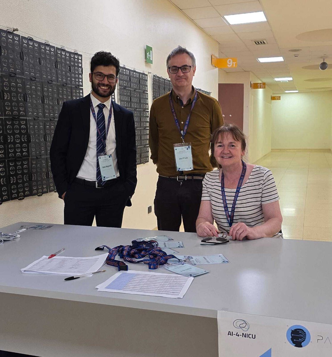 CergenX's tweet photo. Our Head of AI Research, Dr John O'Toole has just returned from presenting at the PARENT/AI-4-NICUTraining School "AI in the Clinic" in Turin
A great mix of in-depth presentations, tutorials &amp; discussions
Our thanks to @ITN_PARENT and @Ai4Nicu 

#AiForGood #MedTechInnovation #EEG https://t.co/QmQE1bLflb
