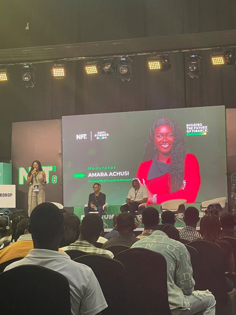 nElly_b2k's tweet photo. A PROUD MOMENT? Oh yes!!
If you attended the DeFi Summer 2024 Conference #DeFiSummer24 hosted by @NFT__NG and its amazing founder @teddi_speaks, you must have been intrigued by the interesting visuals displayed on the screen at the event and if you weren’t present, you must have seen them online😅…
But guess who was behind them?👀
nElly b2k😎
I worked on the screen loop motion and the speaker reveals, a very quality effort I must say… Had a lot of fun working on them😌. I’m super proud!!
Thank you @NFT__NG for the opportunity🫡
Also, a big shoutout to @mediaplugnow 🫡
Happy New Week CX… Let’s get it!🎉
Photo & Video CC 📸:
@olanetsoft @endurance_kel @teddi_speaks