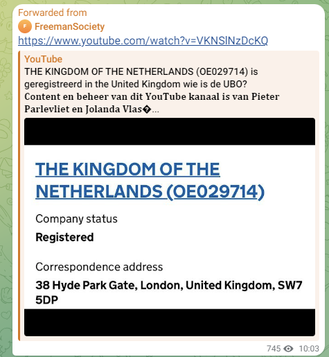 gdisselkoen's tweet photo. #wappies en #autonomen, het blijft hilarisch. 
Eike Muller legt het uit. De inschrijving in de UK betreft de Nederlandse ambassade in Londen. Die staat ingeschreven bij de Engels KvK omdat ze deelnemen aan het handelsverkeer.. Zoals alle ambassades, van alle landen, overal. https://t.co/AQE4nuHYRI