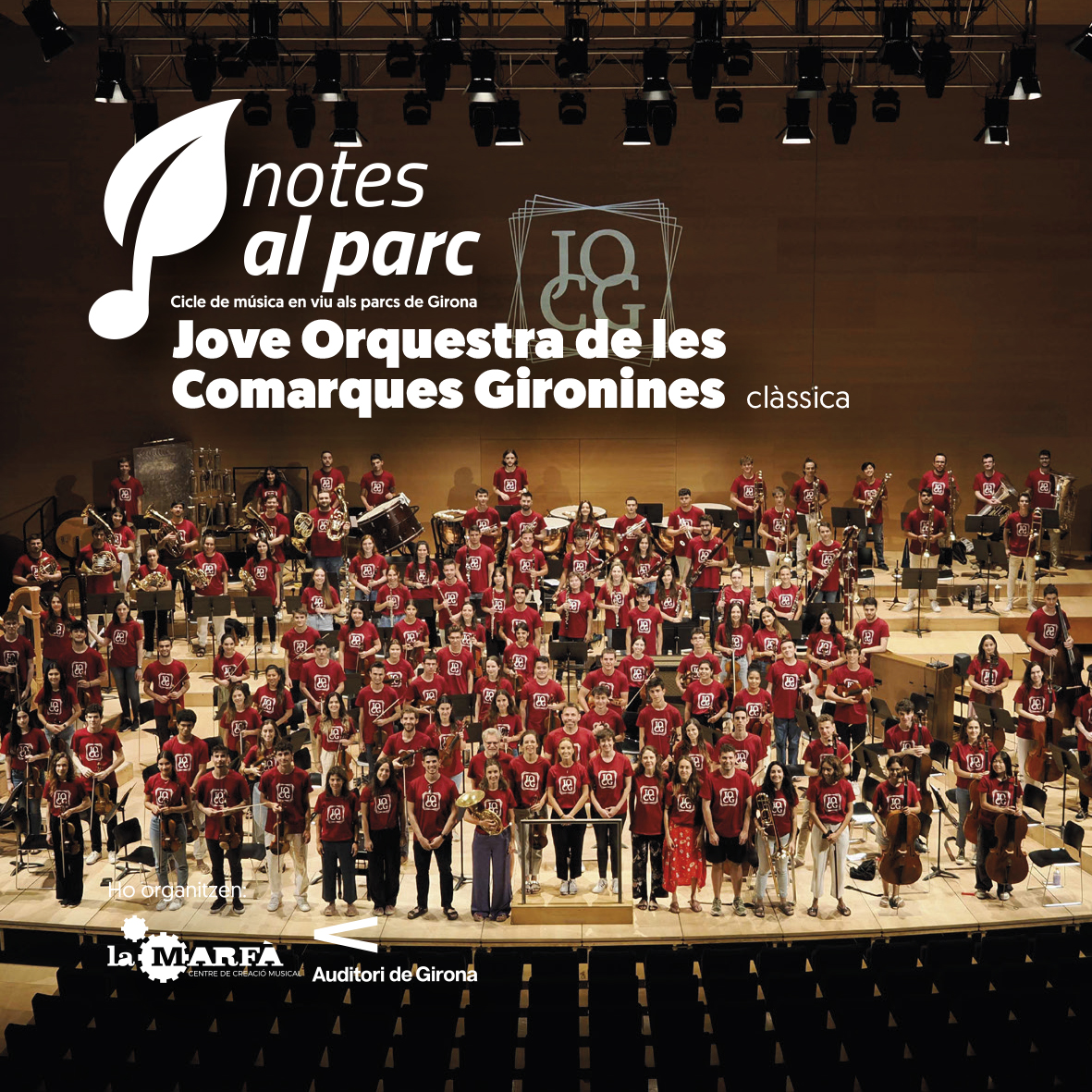 auditori_gi's tweet photo. 🌿Aquesta setmana continuem el cicle #Notesalparc amb dues propostes de música clàssica! ↘

📍17/07 (20 h), pl. de les Botxes: Infermi d'Amore
📍19/07 (10.30 h), Sala Montsalvatge: assaig obert de @jocg_cat 
📍20/07 (20 h), Sala Montsalvatge: @jocg_cat 
🔗https://t.co/V7AfMgoR86 https://t.co/bbSTCmW11B