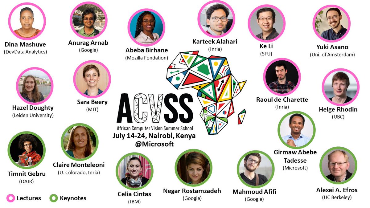🥁 Big day 🥁 This morning started the first African Computer Vision Summer School (#ACVSS) hapenning in Microsoft, Nairobi, Kenya. An intense 10 days program with lectures, practicals, keynotes and mentorship. Happy to start this exciting adventure together.

<a href="/ACVSS_AI/">African Computer Vision Summer School</a>