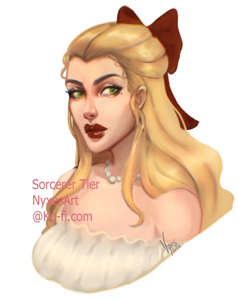 She is beauty, she is grace.