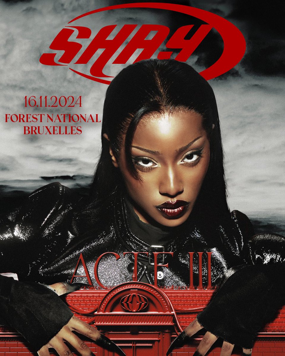 shayizi's tweet image. Acte lll - Forest National 16.11 ❤️‍🔥 Lien de la billetterie -&amp;gt; vorst-nationaal.be/fr/evenement/s…