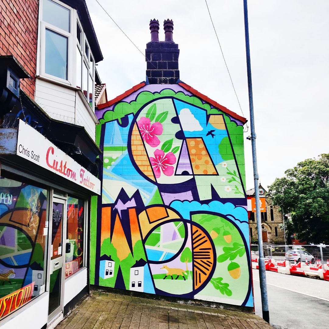 HowDoYorkshire's tweet photo. One of the best parts of distributing across Yorkshire is all the #StreetArt and scenery our team get to see on the way 🤩

#Distribution #HowDoYorkshire https://t.co/bzz0lIquS6