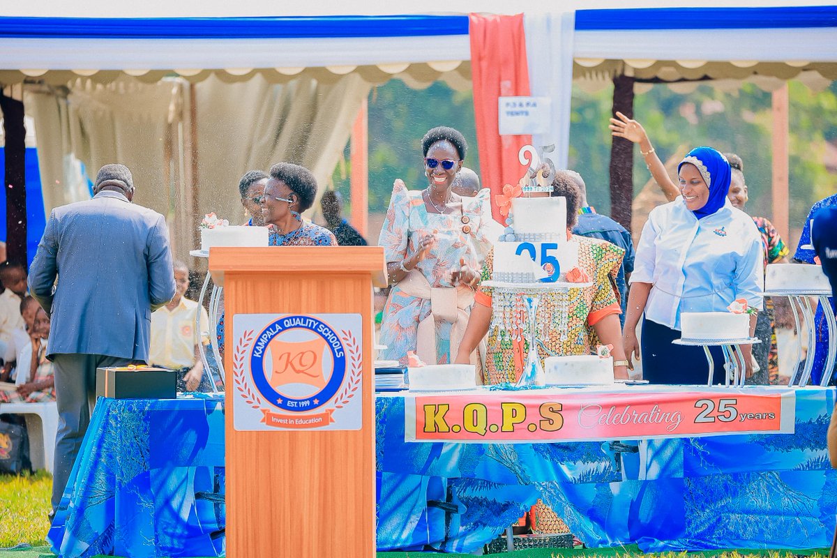 kqkindergarten's tweet photo. Whats a celebration without cake cutting.. Enjoy the highlights of that segment of our #silverjubilee that took place on the Sat. 13th July 2024 #kampalaqualityat25.
#Trump #TuesdayisTuesday #Bukenya #SecretService #Confessor #Namboole #ExposeTheCorrupt #GOAT #UgandaIsNotKenya https://t.co/8EjscxOuAo