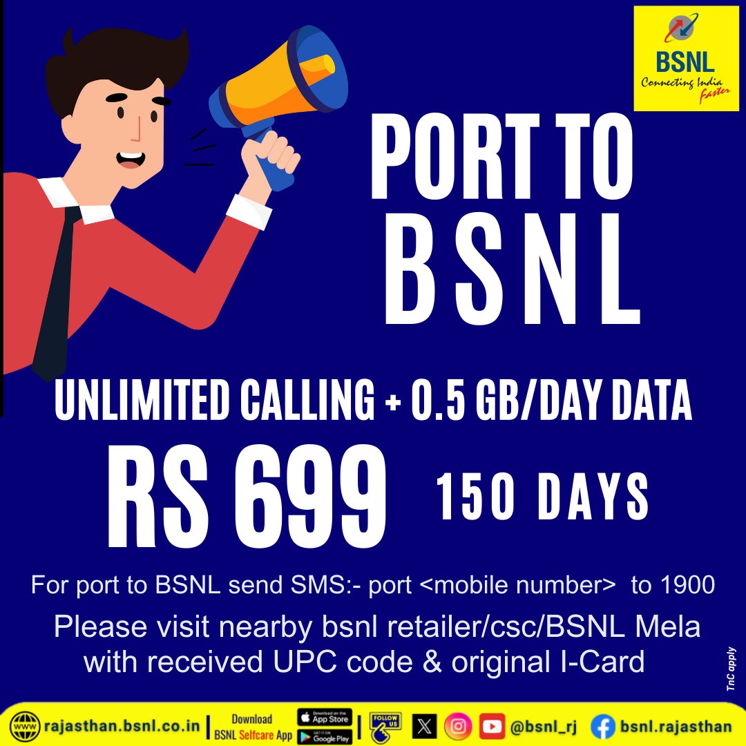 BSNL_RAJASTHAN tweet media