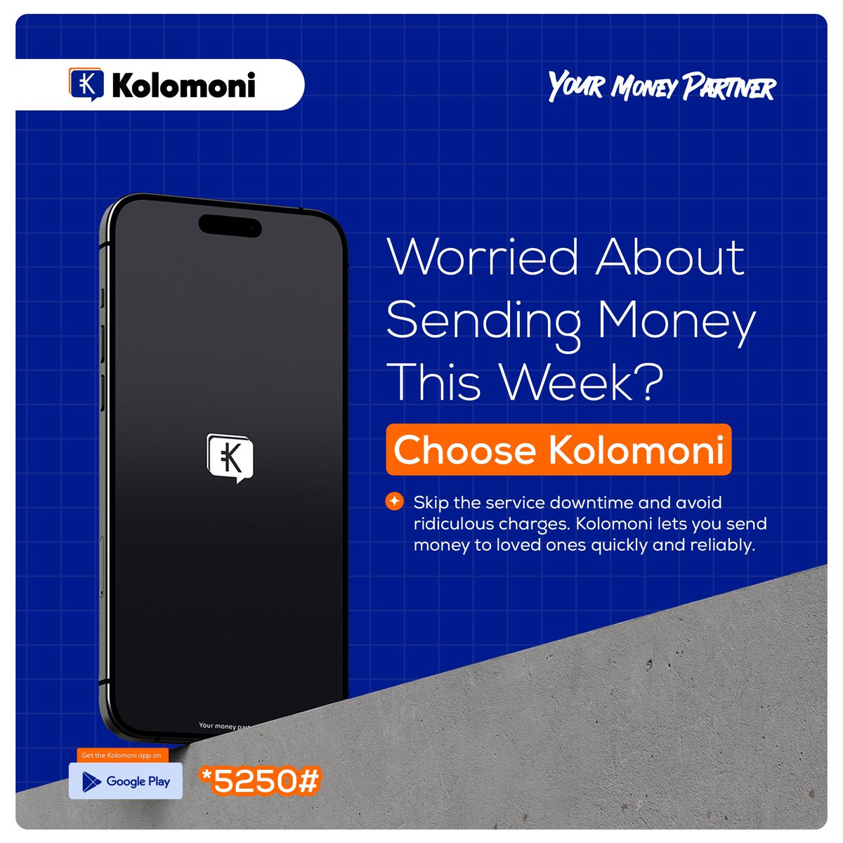 Kolomoni_ng's tweet photo. Don’t let money worries stress you this week. 💸
Choose Kolomoni, your trusted partner, for seamless and affordable transfers.
Enjoy a worry-free week. Choose Kolomoni and experience the support you deserve.🤗
#KolomoniDey4U #YourMoneyPartner https://t.co/ZII7pogJcl