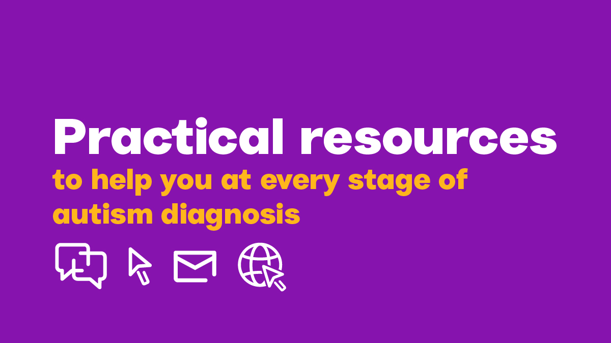 We’re launching a new diagnosis hub packed full of practical resources and evidence-based advice and guidance, to help support you at every stage of the assessment and diagnosis process: bit.ly/3OQLlqr