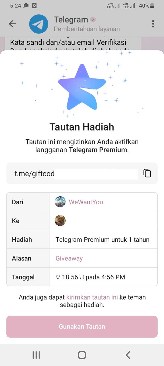 llawut's tweet photo. halloo!! ready 1 link teleprem 1y nihh hasill dari GA WWY.
pl 350k (bisa nego ) avail rekber only rekber famous on telegram
#Zonauang #Zonajajan https://t.co/A8fv3ZjDY2