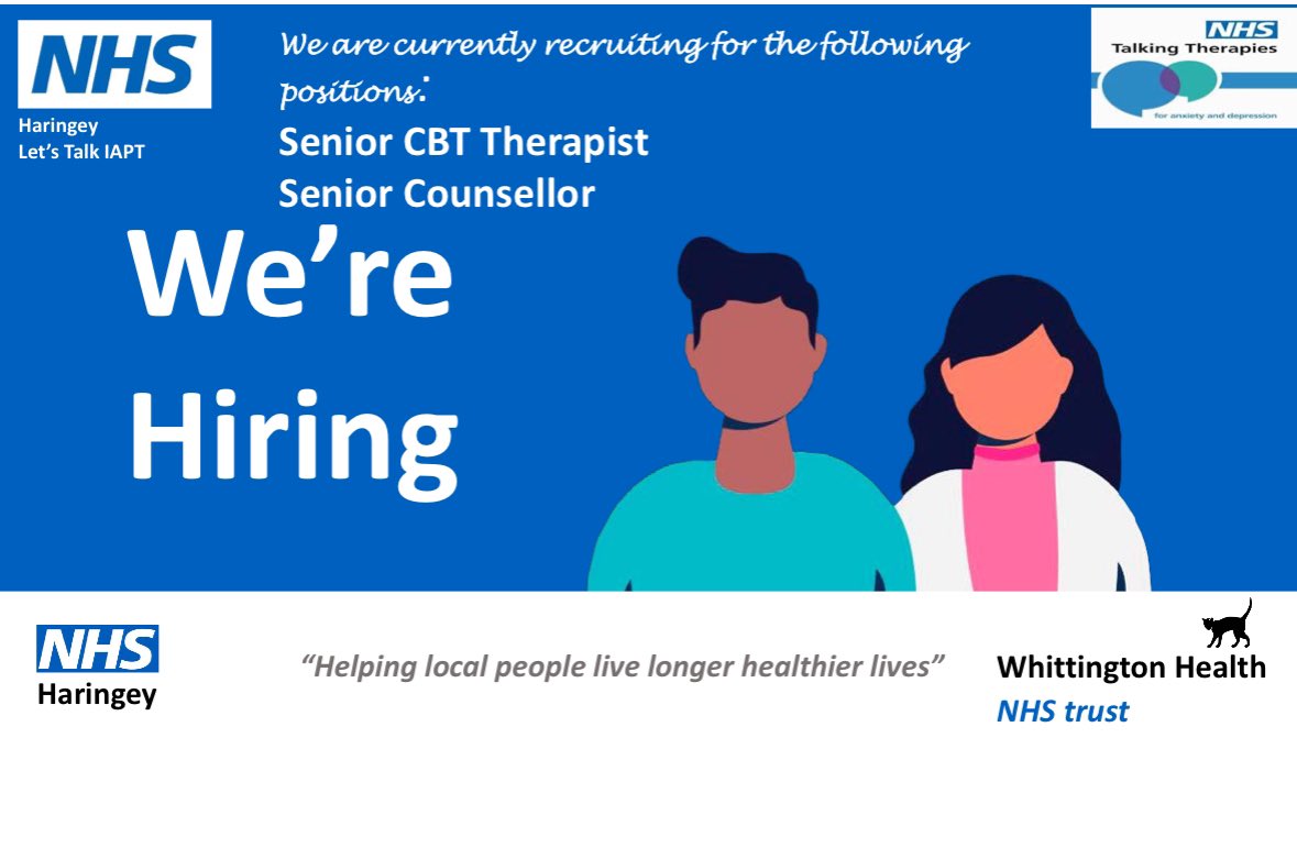 We currently have some fantastic opportunities available within our service. Please follow this link to find out more👉🏾 whittington.nhs.uk/default.asp?c=…