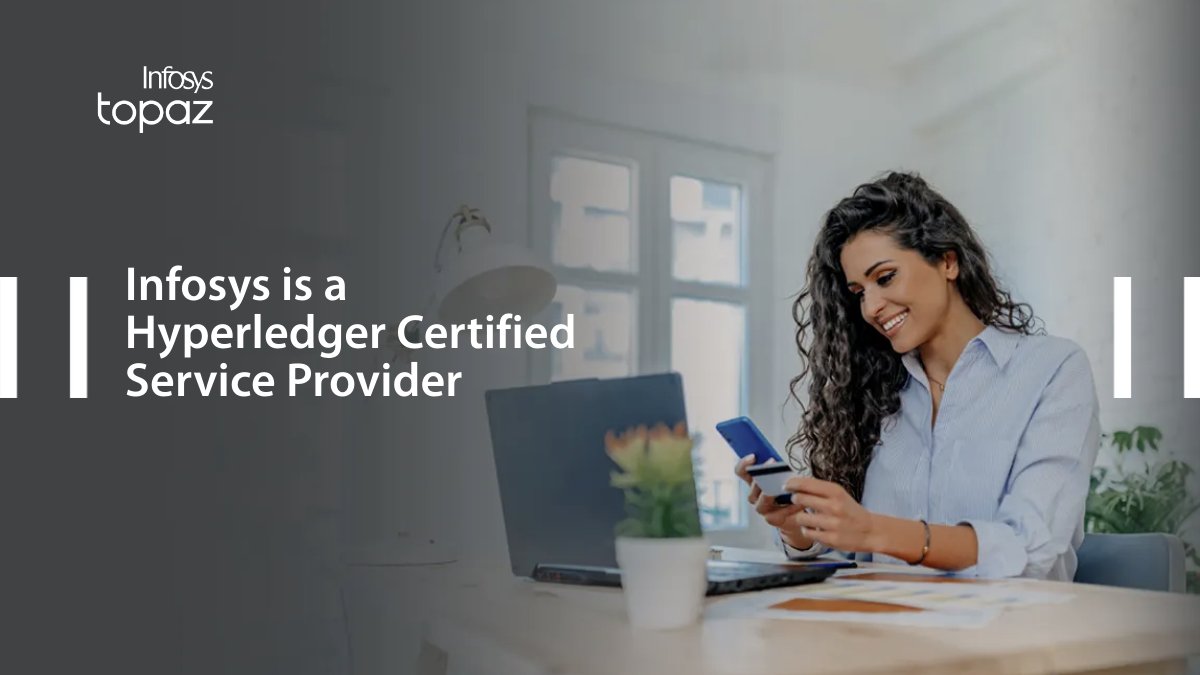 Infosys's tweet image. Infosys, a new #Hyperledger Certified Service Provider, can help your business securely leverage #Blockchain and deliver business value. infy.com/461BQff