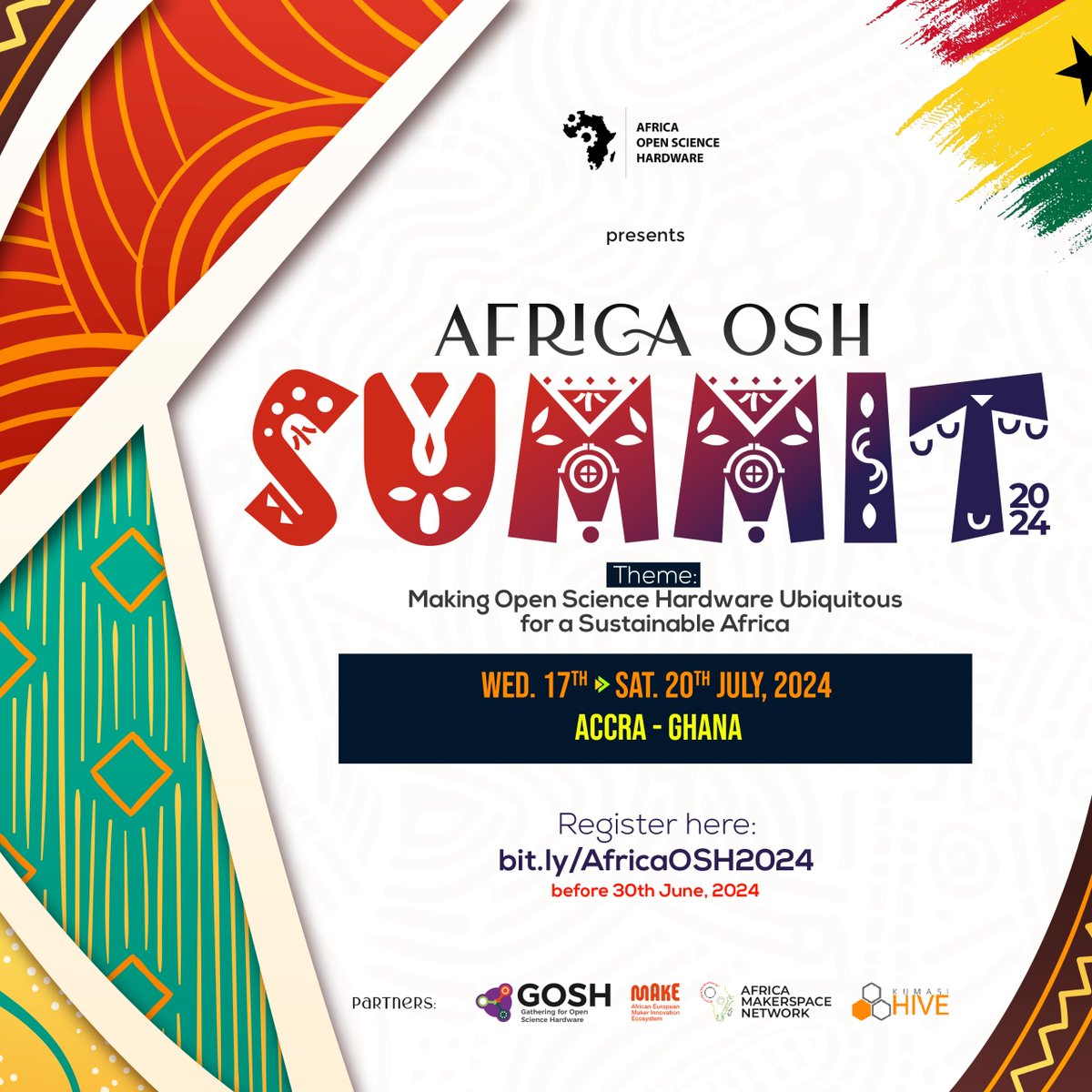mAkE (@makeafricaeu) on Twitter photo ⏱️The <a href="/AfricaOSH/">Africa Open Science & Hardware</a> Summit in Ghana is starting in 2 days!
👉 Check out the full programme here: makeafricaeu.org/events/africao…
✨There will be several sessions related to #makeafricaeu, do not miss them!
#H2020 ⏱️The <a href="/AfricaOSH/">Africa Open Science & Hardware</a> Summit in Ghana is starting in 2 days!
👉 Check out the full programme here: makeafricaeu.org/events/africao…
✨There will be several sessions related to #makeafricaeu, do not miss them!
#H2020