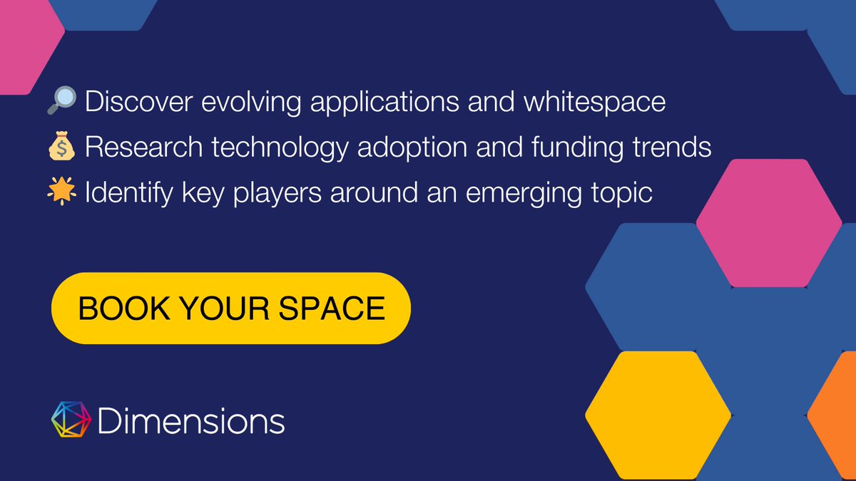 🚀 Learn how to stay ahead of the curve at our expert briefing on "Investigating #TechnologyForesights". Join us as we explore navigating complex research fields and emerging markets. 

📅 31 July 
🕙 11:00 ET / 17:00 CET / 16:00 BST

🔗 Register: ow.ly/1fYW50SBh1Y