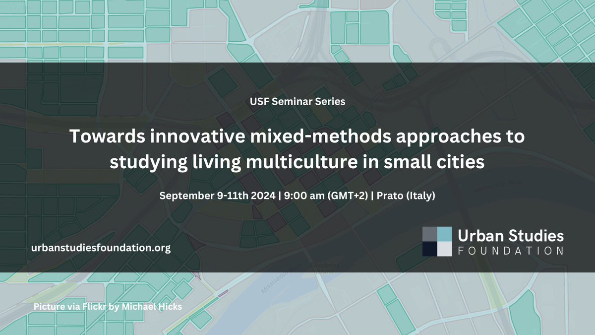 Urban Studies Foundation tweet media