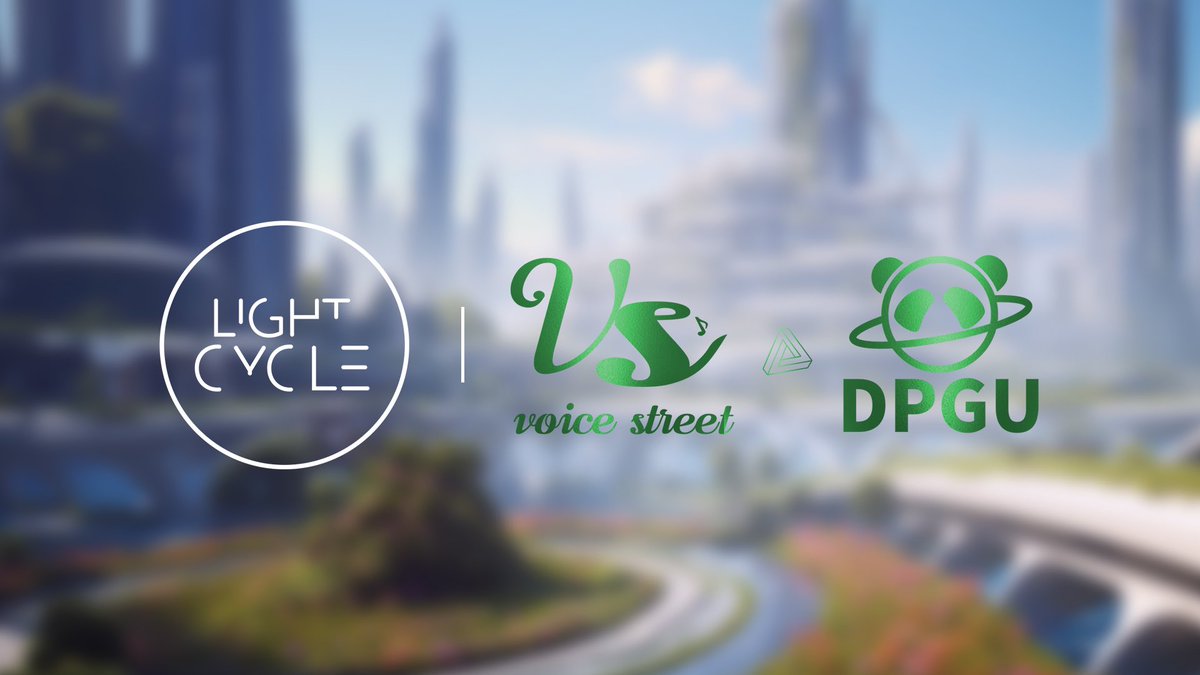 LightCycle_City's tweet photo. Partnership News🌟
Thrilled to announce that @voicestreetnft & @VS_ArkOfPanda is now officially part of our inner circle as a strategic ecosystem partner! 🚀
VoiceStreet is dedicated to creating a novel web3 music gaming ecosystem that seamlessly integrates the metaverse, music, gaming @VS_ArkOfPanda

@VS_ArkOfPanda is the world's first music based GameFi metaverse game!  And together, we're diving into co-branding ventures, driving ecosystem growth, and cooking up even more cool stuff.
Exciting times ahead! 🌈