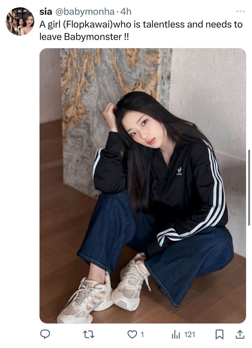 ⚠️ PLEASE MASS REPORT ⚠️

Hating on 🦥

🚨 Report as: 
—  Abuse &amp; Harassment > Targeted Harassment + Insults
— Hate > Slurs

🔗: x.com/babymonha?s=21

PLEASE DO NOT ENGAGE. Report, block &amp; drop your proofs in the replies!