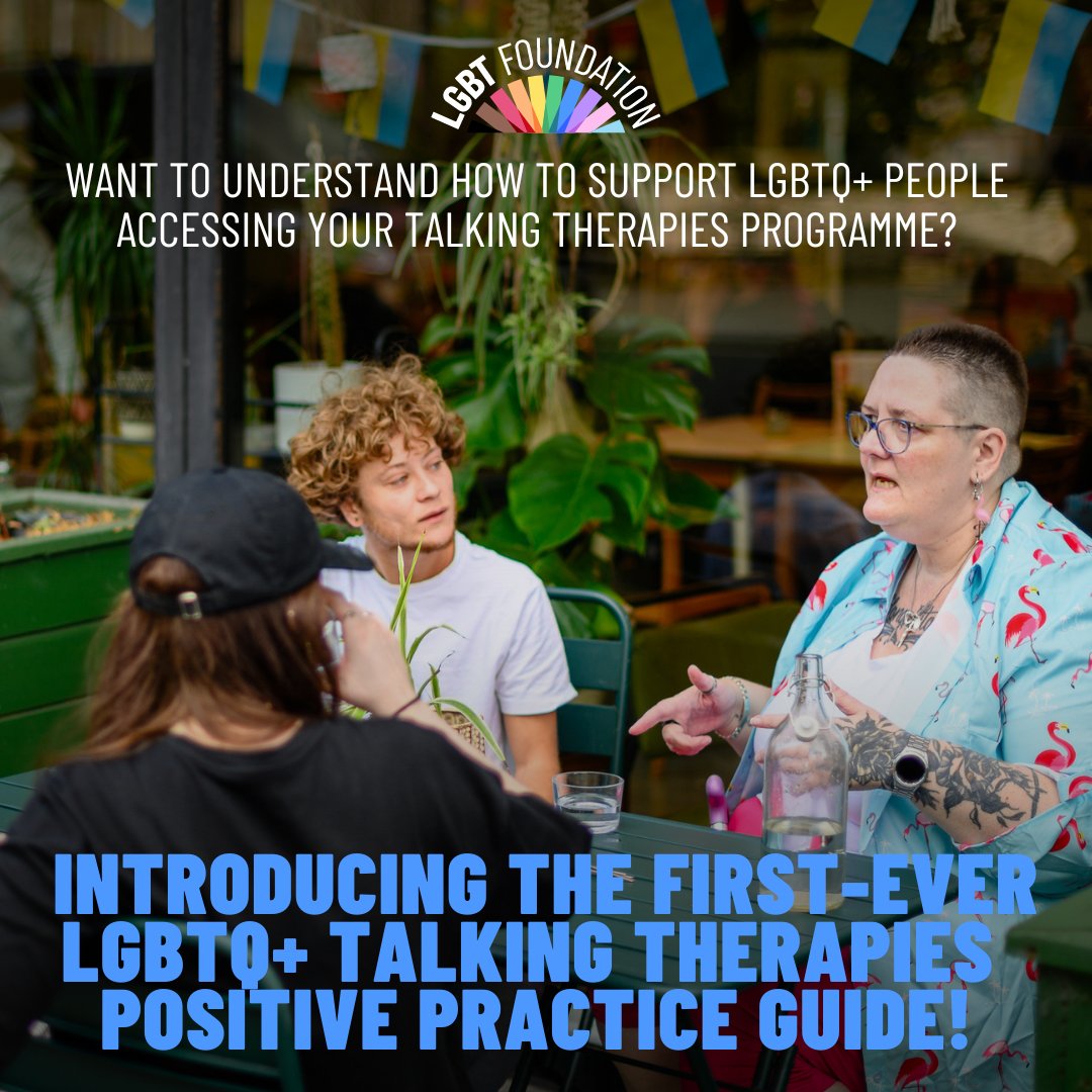 LGBTfdn's tweet photo. Exciting news! The NHS LGBTQ+ Talking Therapies Positive Practice Guide is now available. This resource aims to improve therapy outcomes for LGBTQ+ individuals. Check it out and make mental health services more inclusive!

🔗 https://t.co/s1Go7nFauv https://t.co/whUHh55A23