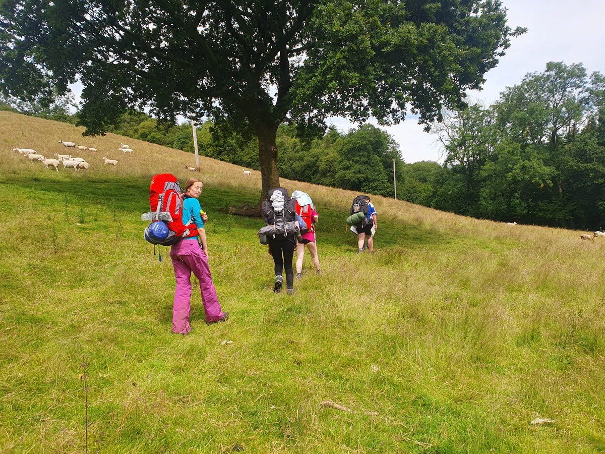 SwanseaSCC's tweet photo. Well done to LC Cara, AC Sally, CFC Ben, Cdt Carys and Cdt Bethan on completing their Silver DofE practice exped. More on our Facebook page https://t.co/KIgvFRe3rJ https://t.co/aHvqyF6s9N