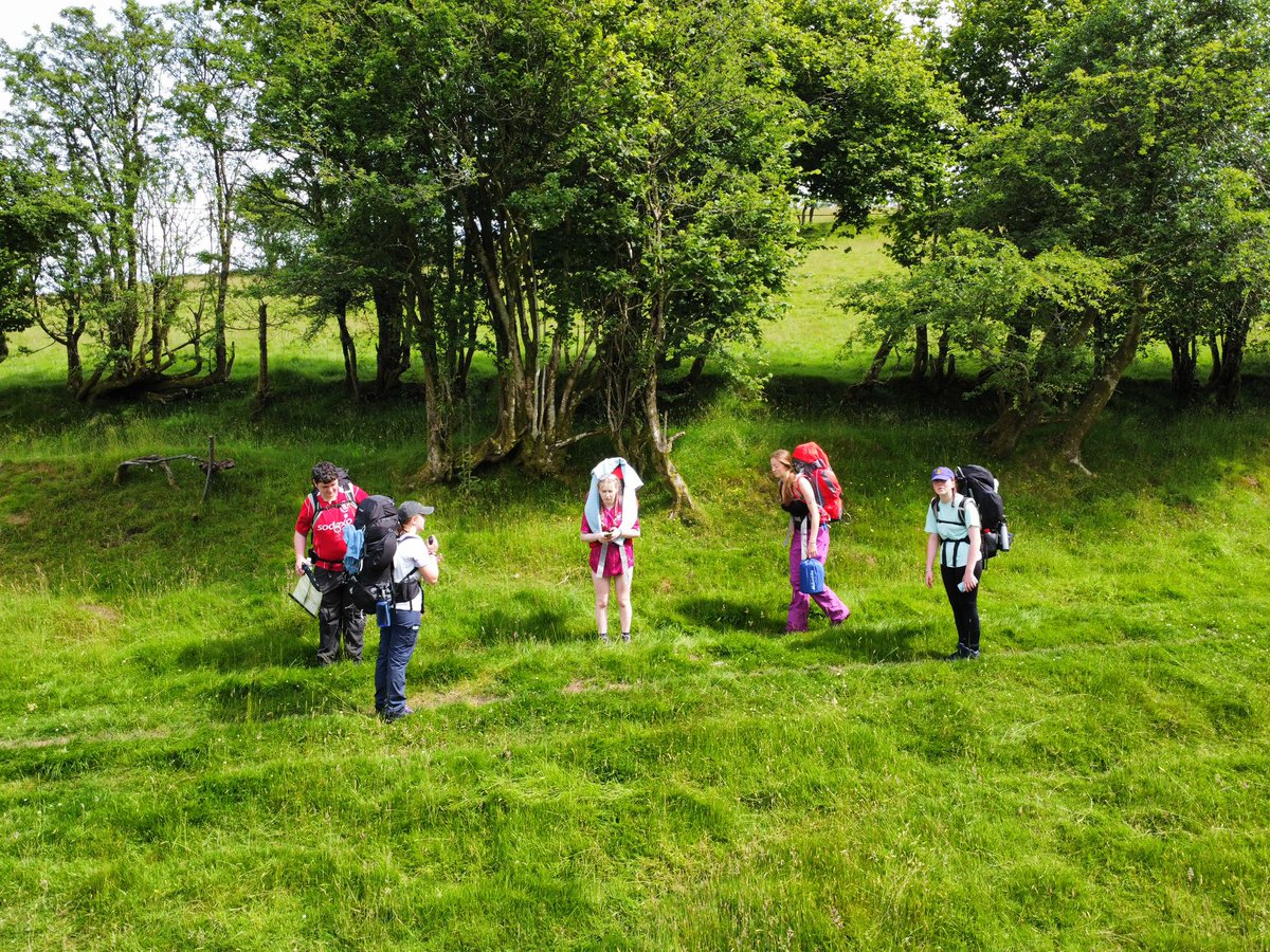 SwanseaSCC's tweet photo. Well done to LC Cara, AC Sally, CFC Ben, Cdt Carys and Cdt Bethan on completing their Silver DofE practice exped. More on our Facebook page https://t.co/KIgvFRe3rJ https://t.co/aHvqyF6s9N