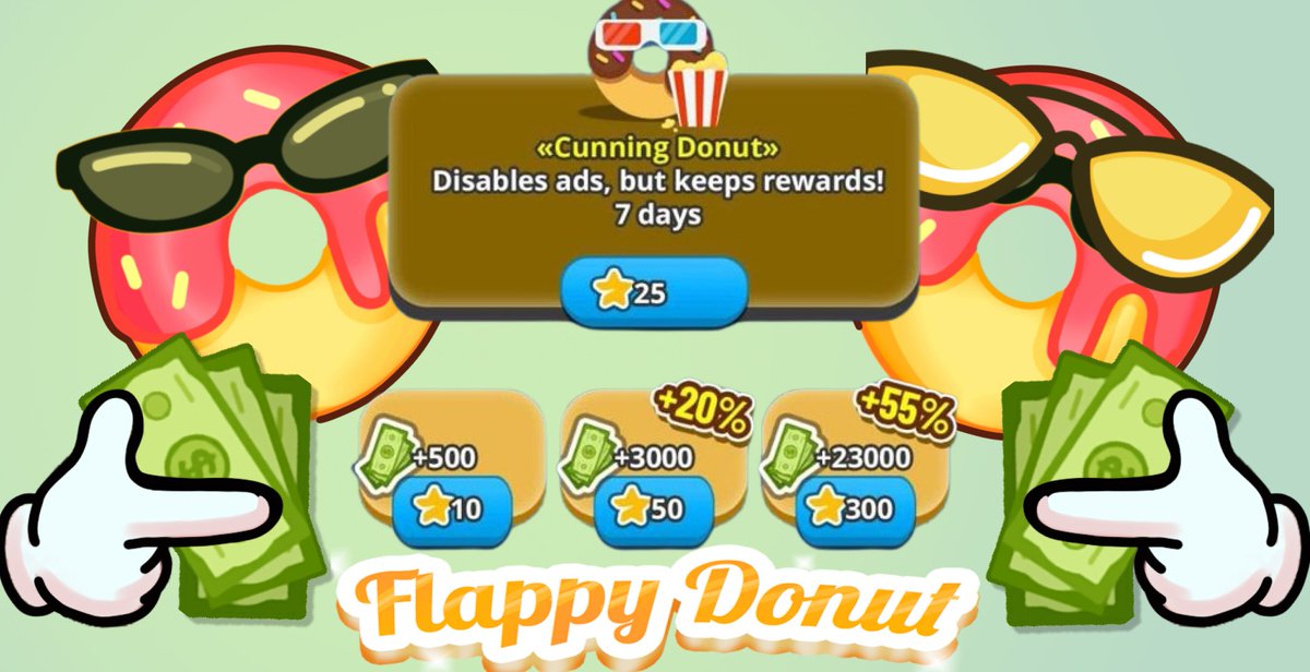 💥💥💥

🤩The new week starts with some absolutely stunning news!!

🧙‍♂️Astrologers announced a week of multiple price cuts in FlappyDonut's Marketplace!!📉

😎This week only, you can purchase our following boosters at a VERY SPECIAL PRIZE:

«Hardy Donut»  for 100 stars instead of