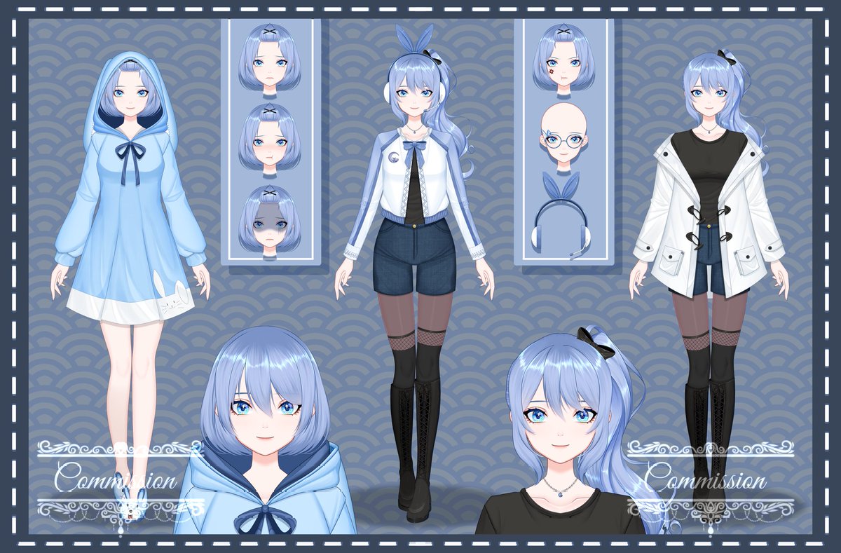 Kousapiiii's tweet image. ‼️L2D MODEL COMMISSION ‼️
 thanks for order @FluffyFyy 

#Live2dCommissions #Commission #Vtubers