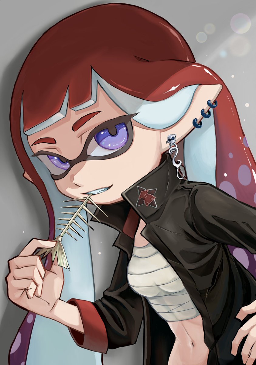 supu_sp0's tweet photo. ヤンキーなイカちゃんᔦ๑❛~❛๑ᔨ

#スプラトゥーン　#スプラトゥーン3
#イラスト https://t.co/6V4YJJFrs0
