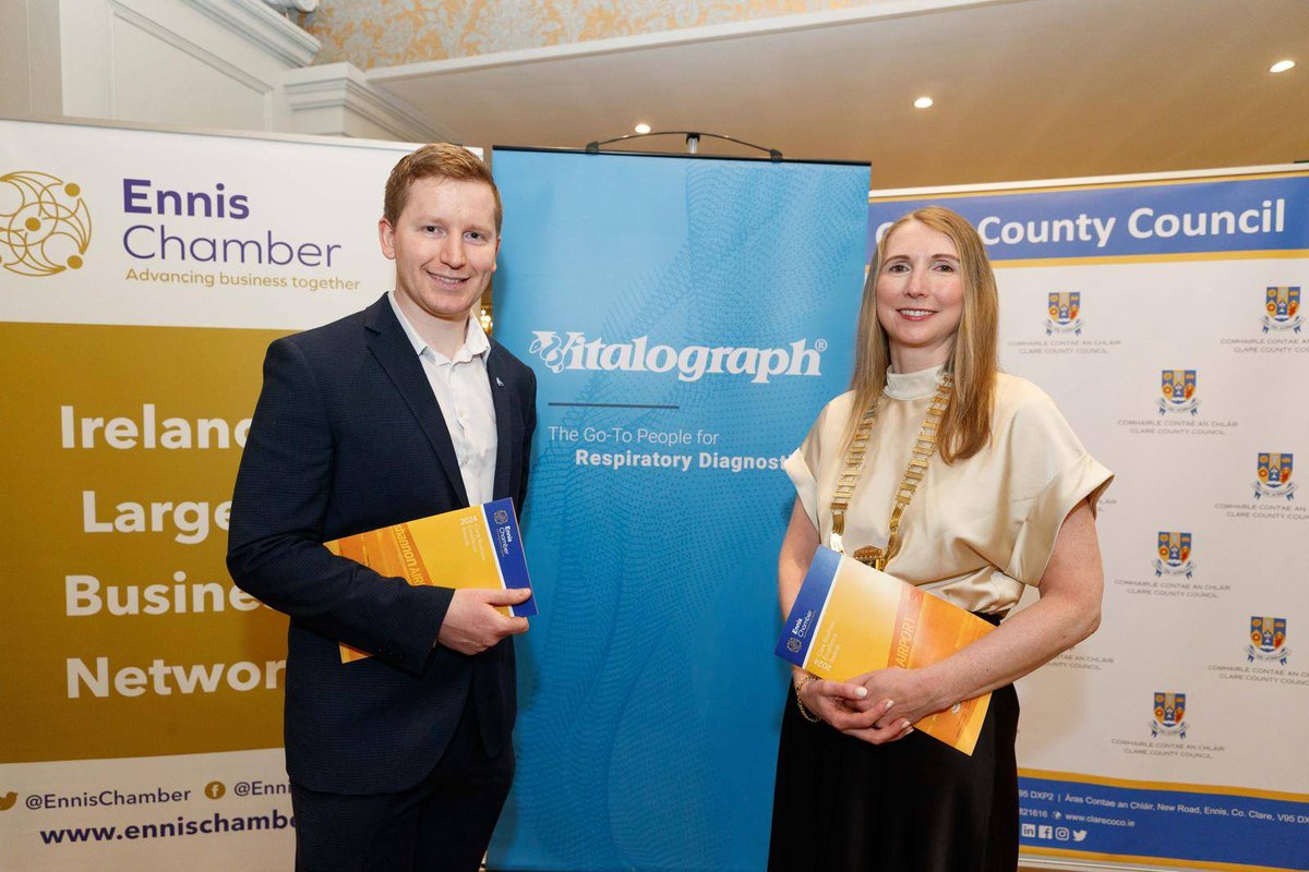 Vitalograph (@vitalograph) on Twitter photo We are proud to support the <a href="/EnnisChamber/">Ennis Chamber</a> Clare Business Excellence Awards. The awards are a fantastic opportunity to shine a light on the businesses that make a difference in the county. Nominations are open now ⭐hubs.ly/Q02GlPk00
#CountyClare We are proud to support the <a href="/EnnisChamber/">Ennis Chamber</a> Clare Business Excellence Awards. The awards are a fantastic opportunity to shine a light on the businesses that make a difference in the county. Nominations are open now ⭐hubs.ly/Q02GlPk00
#CountyClare