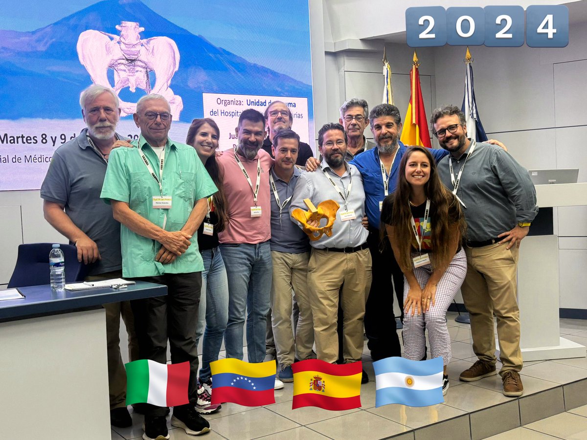 jboludamengod's tweet photo. Tenerife Pelvis Expert Meeting 2024 #TPEM 
2 días de curso nivel experto!! 👏👏
Afortunados de haber tenido en Tenerife a excelentes ponentes internacionales y nacionales compartiendo su gran experiencia en fracturas y secuelas de pelvis y acetábulo. Gracias!!

#somosHUC UTrauma https://t.co/xrj0Qc6Svk