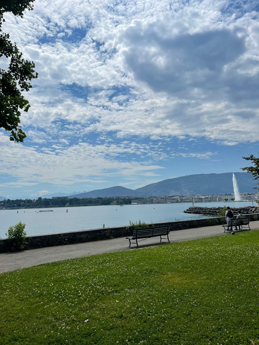 Beautiful day in Geneva today.  <a href="/CERN/">CERN</a> here we come.