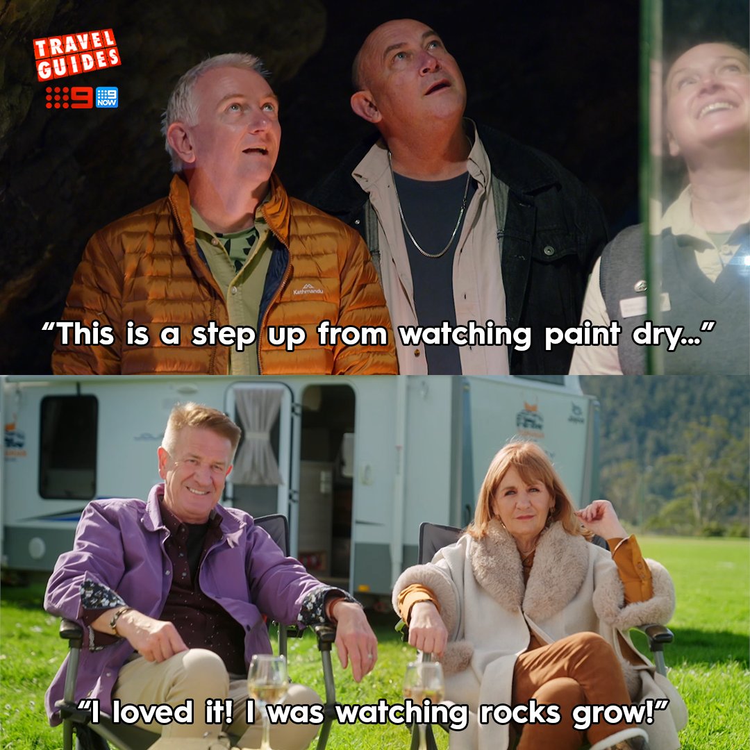 Don't take this hobby for granite 😅

#TravelGuides | Watch on <a href="/Channel9/">Channel9</a> and <a href="/9Now/">9Now</a>: nine.social/Kur