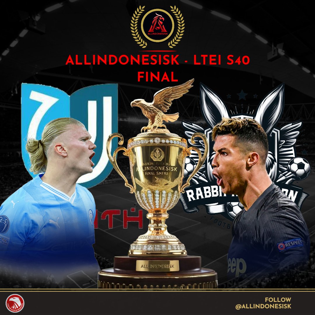 Liga Top Eleven Indonesia 🇮🇩 (@ligatopeleven) on Twitter photo Partai final <a href="/Allindonesisk/">Allindonesisk</a> - LTEI Season 40 mempertemukan jawara grup A yang invincible #AlFath ⚔️berhadapan dengan jawara grup B #RabbitRebellion🐰
Siapa yang akan berhasil menjadi juara?🧐
#LigaTopEleven
#Allindonesisk Partai final <a href="/Allindonesisk/">Allindonesisk</a> - LTEI Season 40 mempertemukan jawara grup A yang invincible #AlFath ⚔️berhadapan dengan jawara grup B #RabbitRebellion🐰
Siapa yang akan berhasil menjadi juara?🧐
#LigaTopEleven
#Allindonesisk