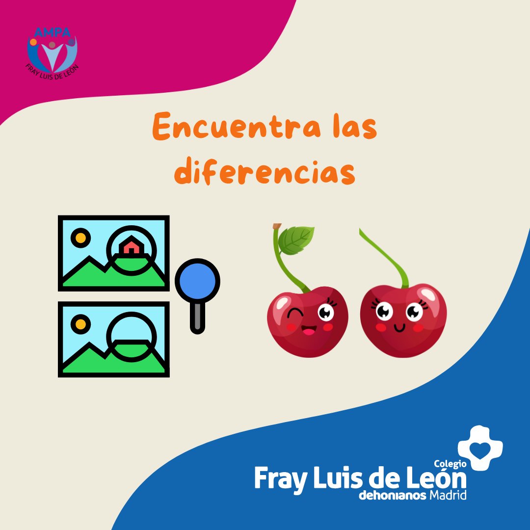 ampafrayluis's tweet photo. Te contamos algunos ejercicios para entrenar la concentración de los más peques de la casa.

¡Coméntanos si conoces alguno más!

#ampa #verano #niños #juegosinfantiles #concentración #diferencias #juegosniños #niños #padres #familia https://t.co/vNHsRBUdk3