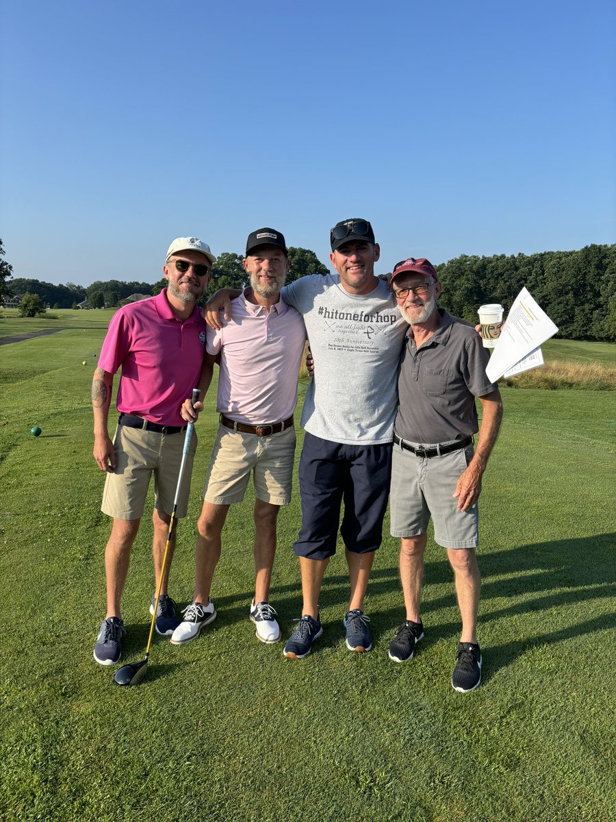 AliciaMParker1's tweet photo. 16th Annual #HitOneforHop in the books! Love this crew and proud to play a part. 🏌️🫶⛳️ @AmericanCancer #CancerResearch
#CancerAwareness https://t.co/yKqHBPG4CV