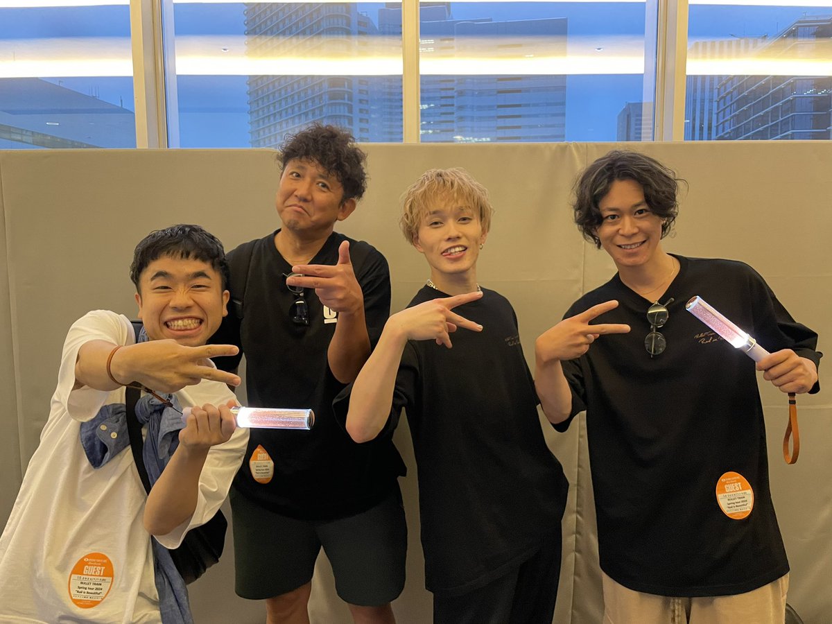 初乗車しました！㊗️8号車デビュー✨ まーくんからファンサ絶対もらっ