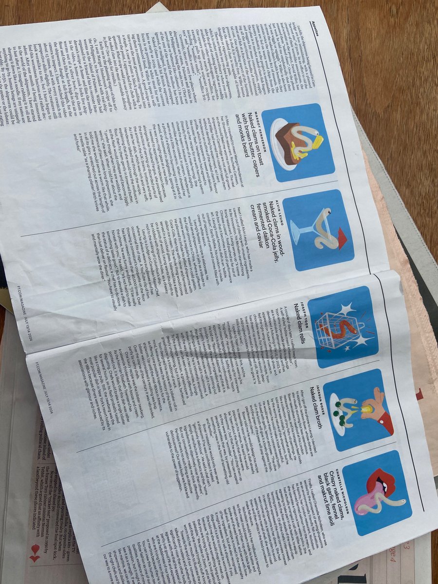 Kitty Drake (@kitty__drake) on Twitter photo Very excited to be in the FT magazine this weekend writing about why we should all be eating worms ! 🪱 thank you
<a href="/HarrietFL/">Harriet Fitch Little</a>
and
<a href="/dwiller_1/">David Willer</a> ft.com/content/8b7b1f… Very excited to be in the FT magazine this weekend writing about why we should all be eating worms ! 🪱 thank you
<a href="/HarrietFL/">Harriet Fitch Little</a>
and
<a href="/dwiller_1/">David Willer</a> ft.com/content/8b7b1f…