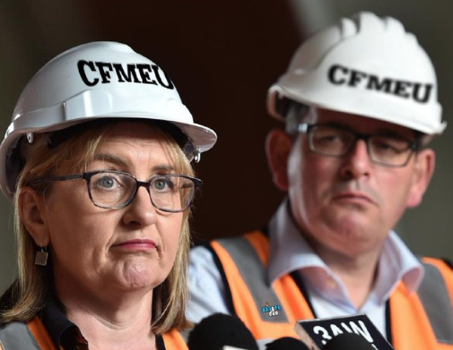 Sputnik22's tweet photo. So Premier @JacintaAllanMP - who is actually running Victoria's "Big Build"?
You can phone a friend if you like....maybe @DanielAndrewsMP ?
#bigbuild #bigrort #springst #cfmeu #setka https://t.co/5jgRHb2A9D