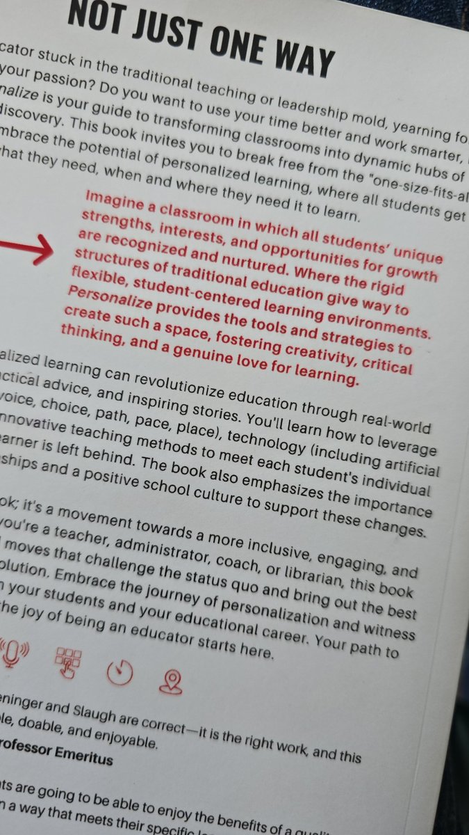 Just started reading this book..Looking forward to exploring new ideas 📚💡
<a href="/E_Sheninger/">Eric Sheninger</a> 👍