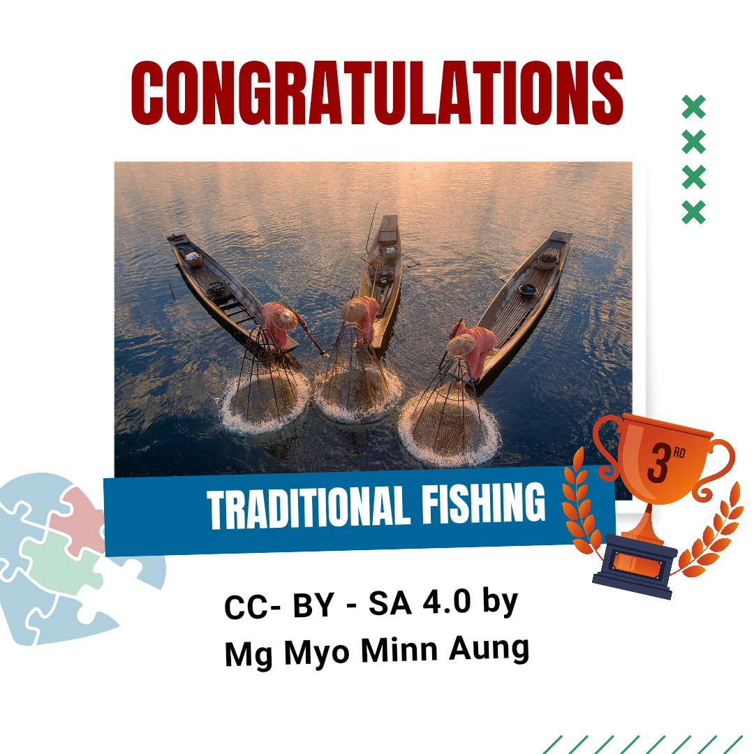 🎉 Proud to announce the third winner of Wiki Loves Folklore 2024! 🌟 This mesmerizing photo showcases the art of traditional fishing, capturing the essence of heritage and craftsmanship. Congratulations to the photographer for this stunning portrayal. 📸