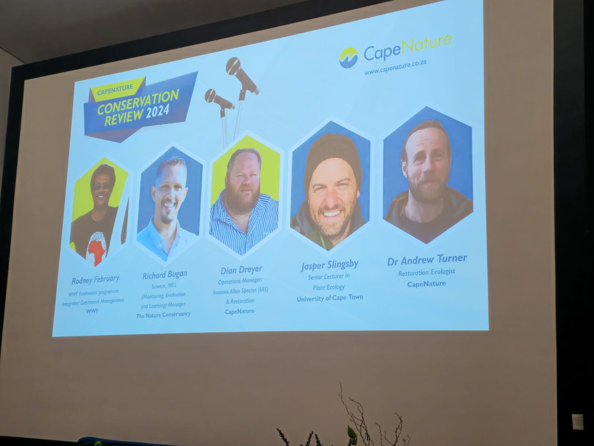 BioSCape (@bioscape_usa_sa) on Twitter photo Jasper Slingsby, BioSCape co-I and South African Lead based at UCT, took part in the <a href="/CapeNature1/">CapeNature</a> #ConservationReview a couple weeks ago. He presented an update on BioSCape and participated in panel discussions on fire and invasive species management. Jasper Slingsby, BioSCape co-I and South African Lead based at UCT, took part in the <a href="/CapeNature1/">CapeNature</a> #ConservationReview a couple weeks ago. He presented an update on BioSCape and participated in panel discussions on fire and invasive species management.