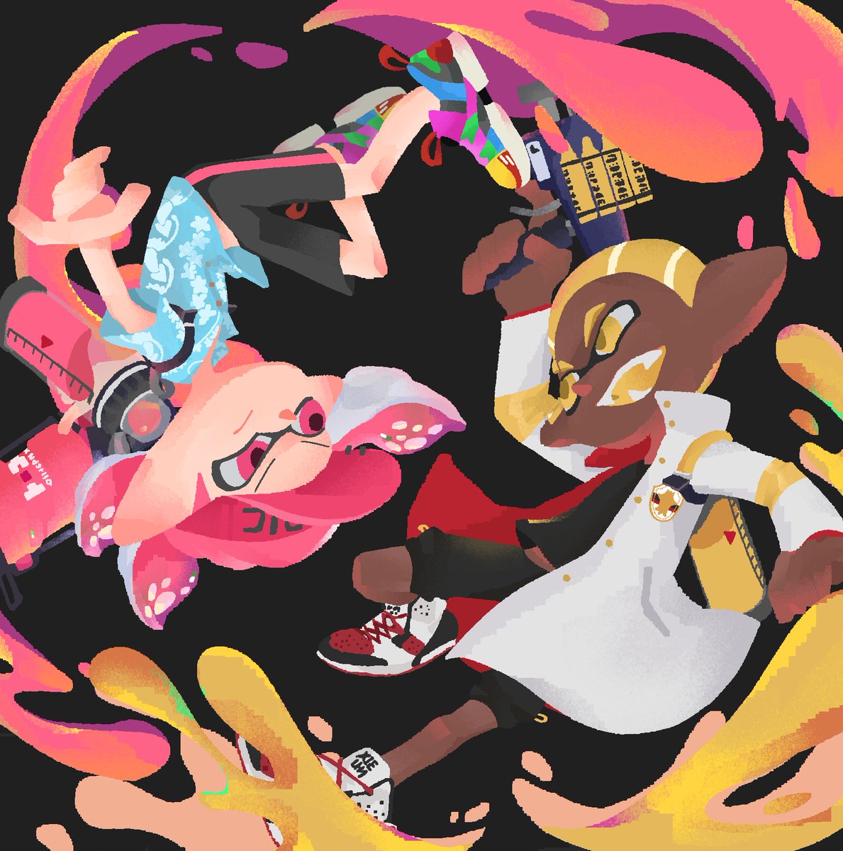 💥
#splatoonart #コロイカ #koroika