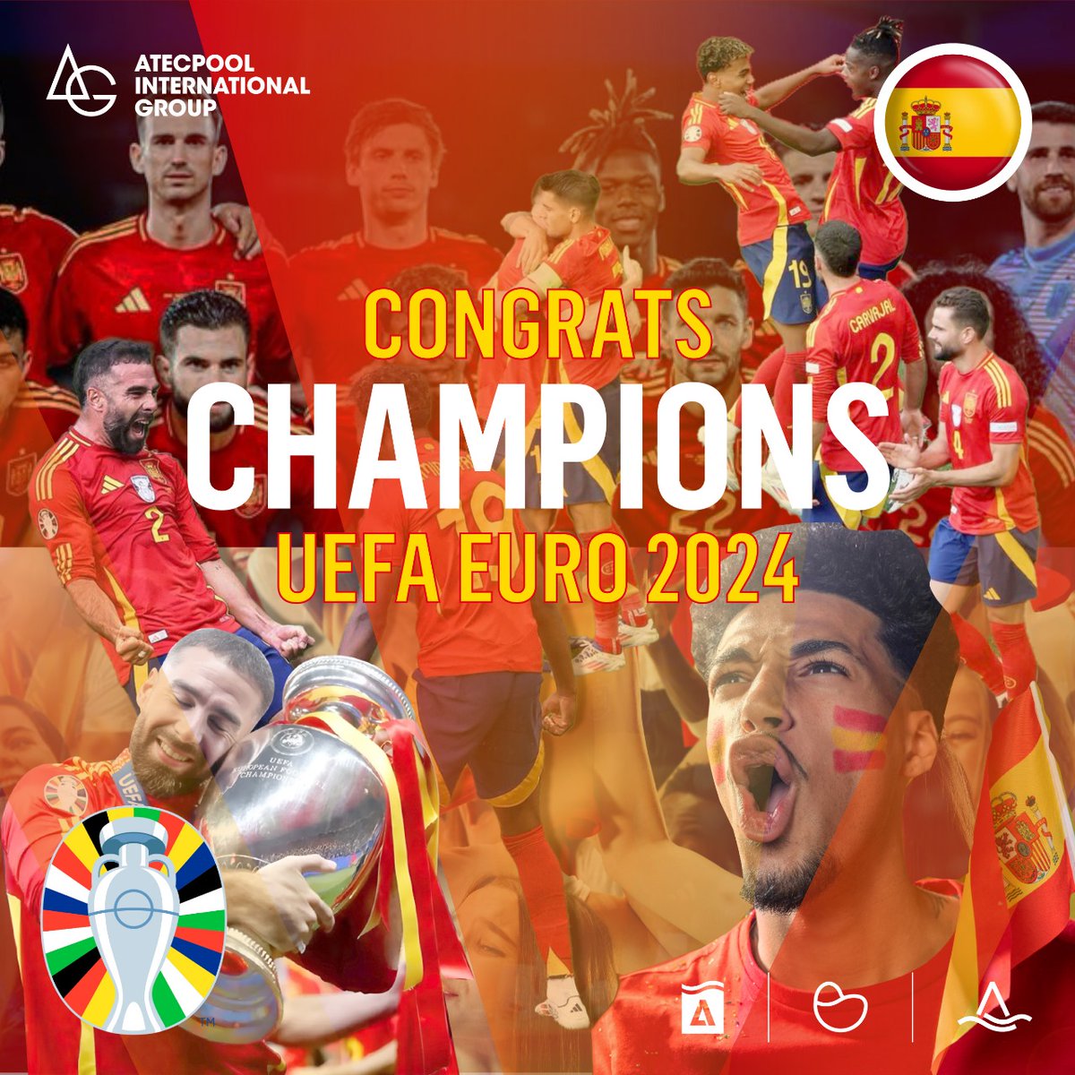 Atecpool_'s tweet image. Congratulations, champs! Let's celebrate this achievement together! 📷📷📷
#eurocup2024 #spain